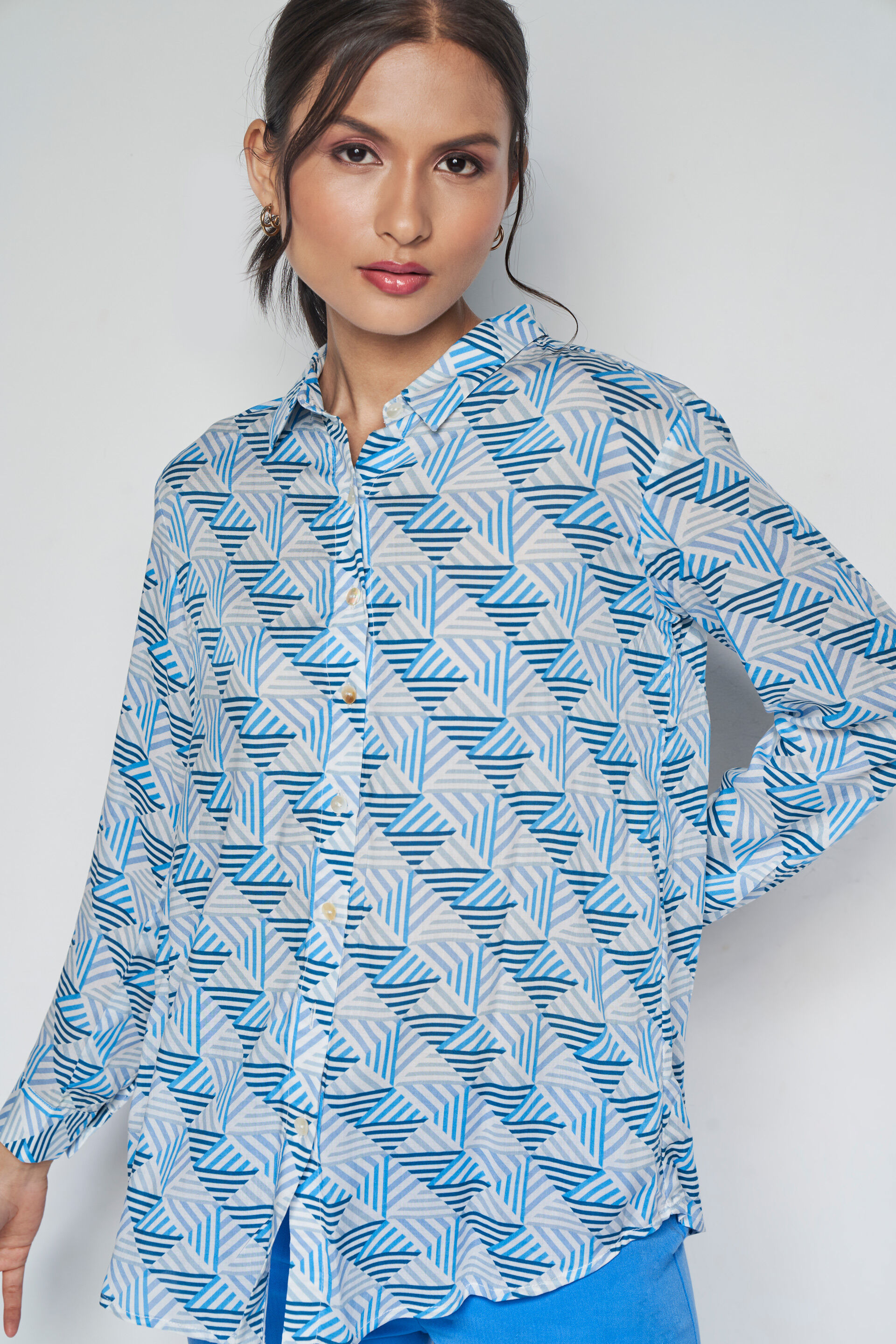 Rachel Shirt, Blue, image 4